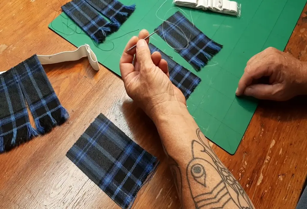 Kilt flahses making