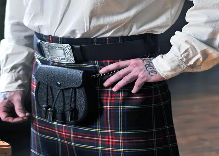 kilt belt and buckle