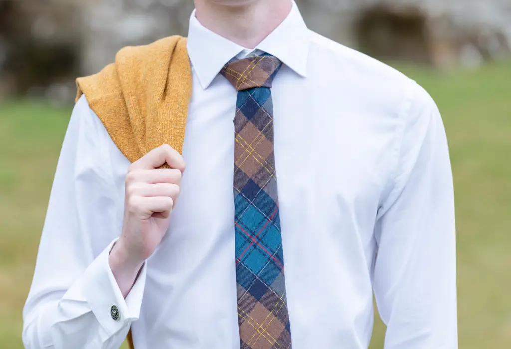 tartan tie