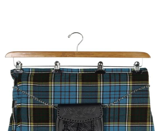 wooden kilt hanger