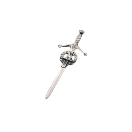 Clan Crest Sword Kilt Pin