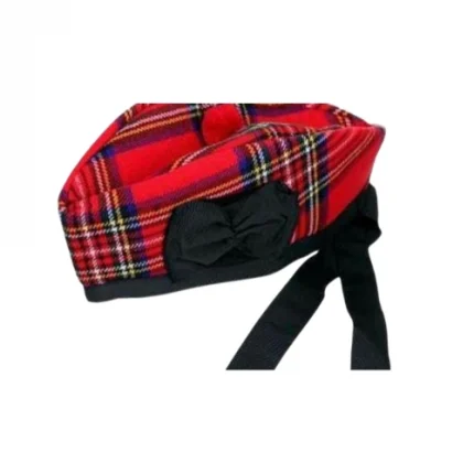 Royal Stewart Tartan Glengarry Hat