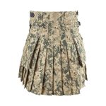 Tactical Camouflage Wool Kilt - Image 3