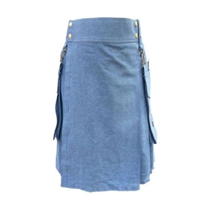 Stylish Denim Kilt