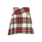 Women’s Dress Stewart Tartan Mini Kilt with Buckle Straps