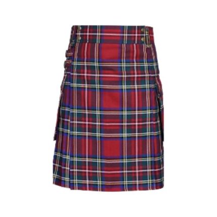Boys' Traditional Red Tartan Kilt