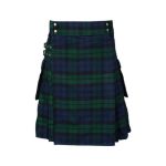 Classic Kids' Black Kilt