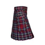 Boys' Traditional Red Tartan Kilt - Image 2