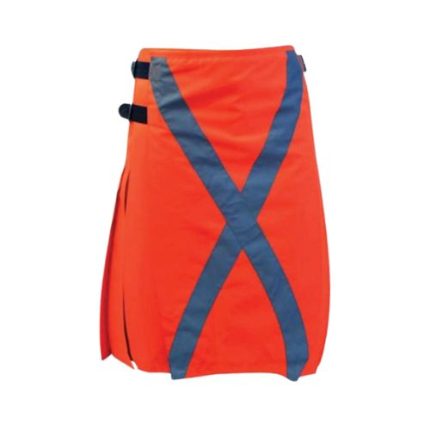 Men's Orange Firefighter Kilt,