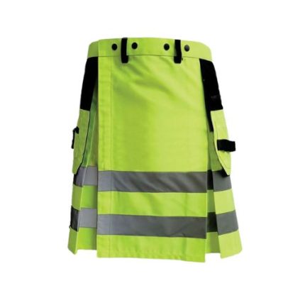 Men's Fluorescent Green Firefighter Utility Kilt