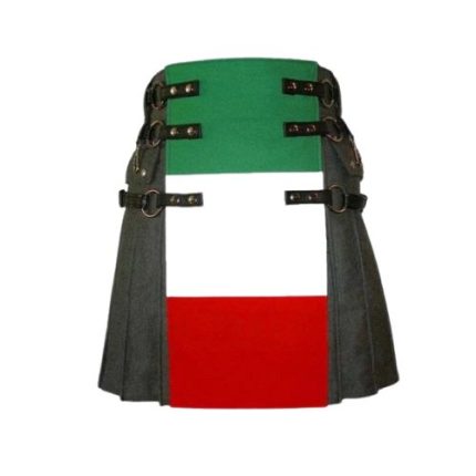 Italian Tricolor Kilt