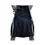 Plain Leather Kilts