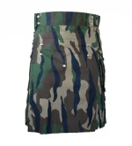 Boys' Camo Utility Kilt with Pockets