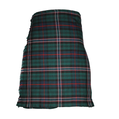 Green Tartan Wool Traditional Kilt