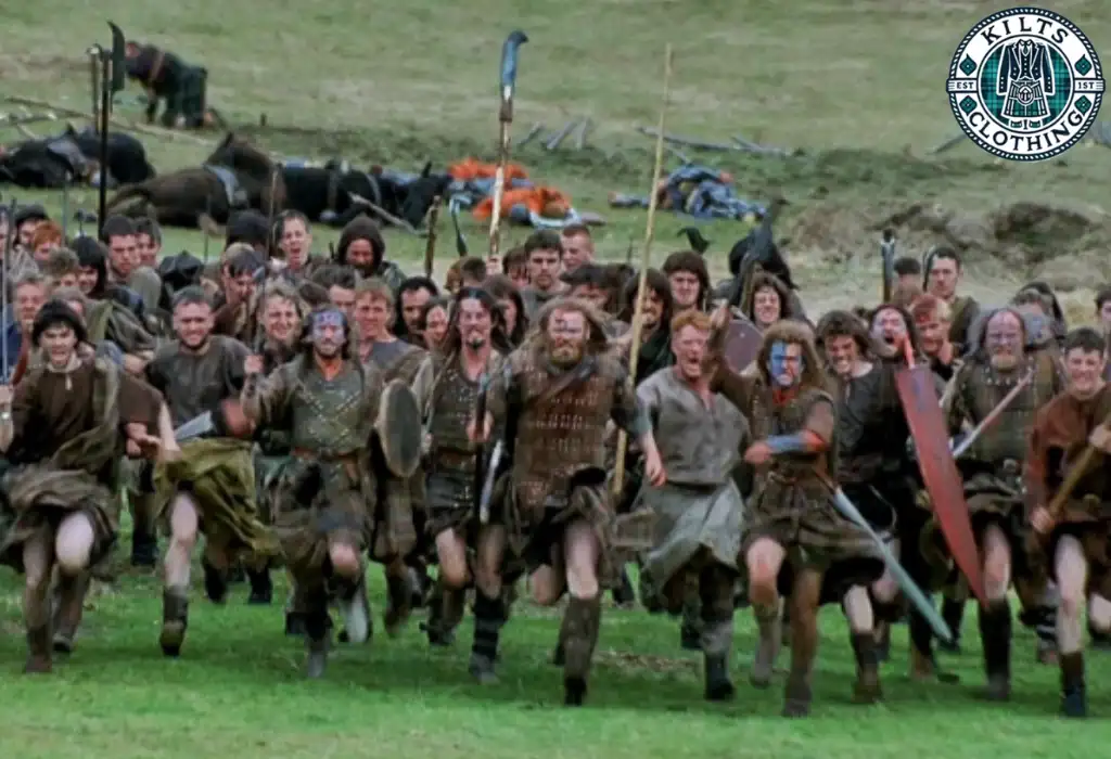 Braveheart 1995-kilt portrayed in movies