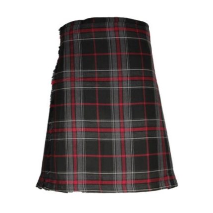 Black and Red Tartan Wool Traditional Kilt