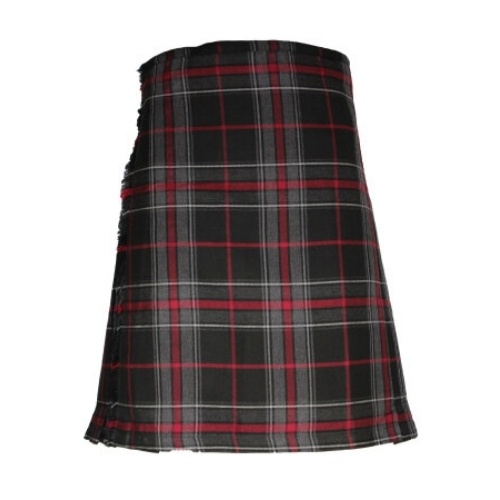 Black and Red Tartan Wool Traditional Kilt