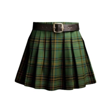 Kilts for Kids - Green Tartan Utility Kilt