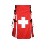Swiss Flag Utility Kilt