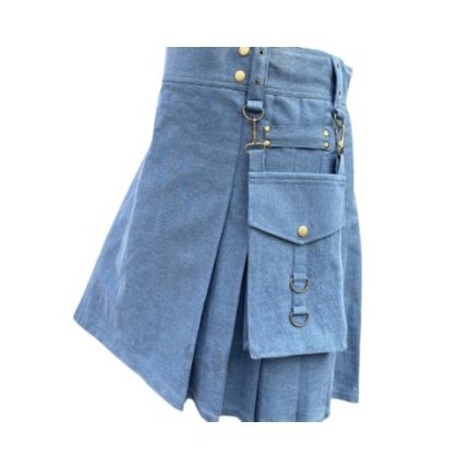 Stylish Denim Kilt
