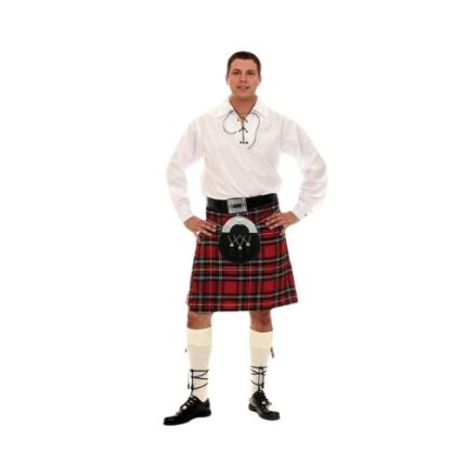 Mens Casual Kilt Outfit 7-Piece Package
