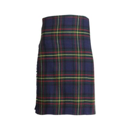 Traditional MacLaren Tartan Kilt with Leather Buckle Straps
