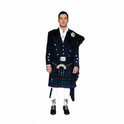 Davidson Modern Tartan Kilt Outfit