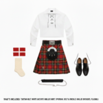Mens Casual Kilt Outfit - 7 Piece Package - Image 4