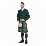 Irish County Handmade Prince Charlie Kilt Outfit