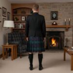 Mens Argyle Black Watch Tartan Kilt Outfit - Image 2