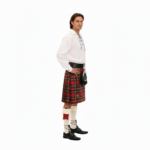Mens Casual Kilt Outfit side