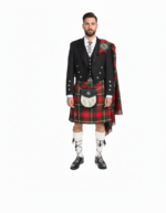Prince Charlie Modern Hay Tartan Kilt Outfit