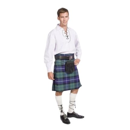 Casual Kilt Outfit 6-Piece Package