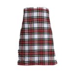 Classic Dress Stewart Tartan Kilt with Traditional Pleated Design