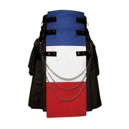 French Flag Gothic Kilt