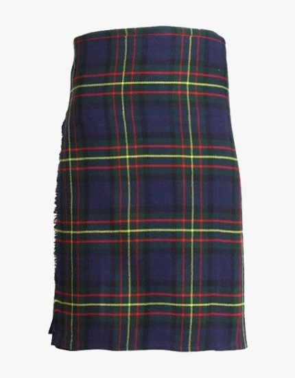 Traditional MacLaren Tartan Kilt with Leather Buckle Straps