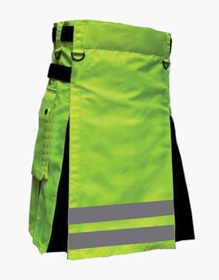 Men's Fluorescent Firefighter Kilt