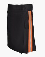 Firefighter Black Kilt Men's