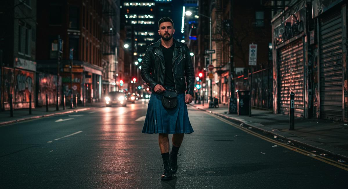 Why Denim Kilts Are Gaining Popularity in Men's Fashion