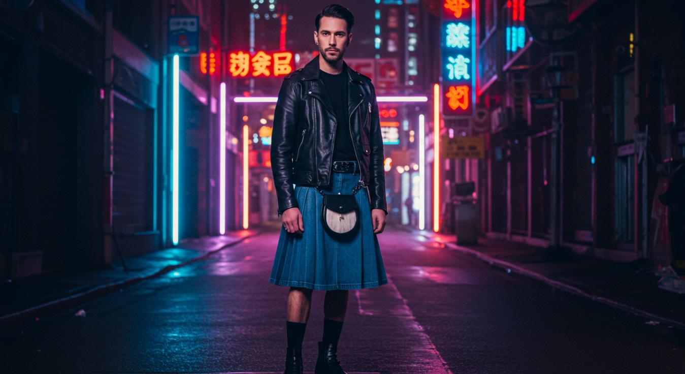 Denim Kilts and the Influence of Military Fashion: A Tactical and Trendy Fusion