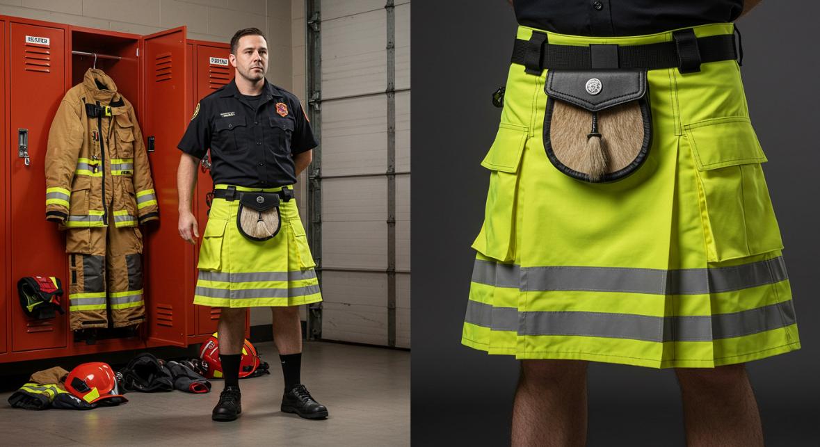 Firefighter Kilts: The Best Choice for Your Team's Uniform or Special Event