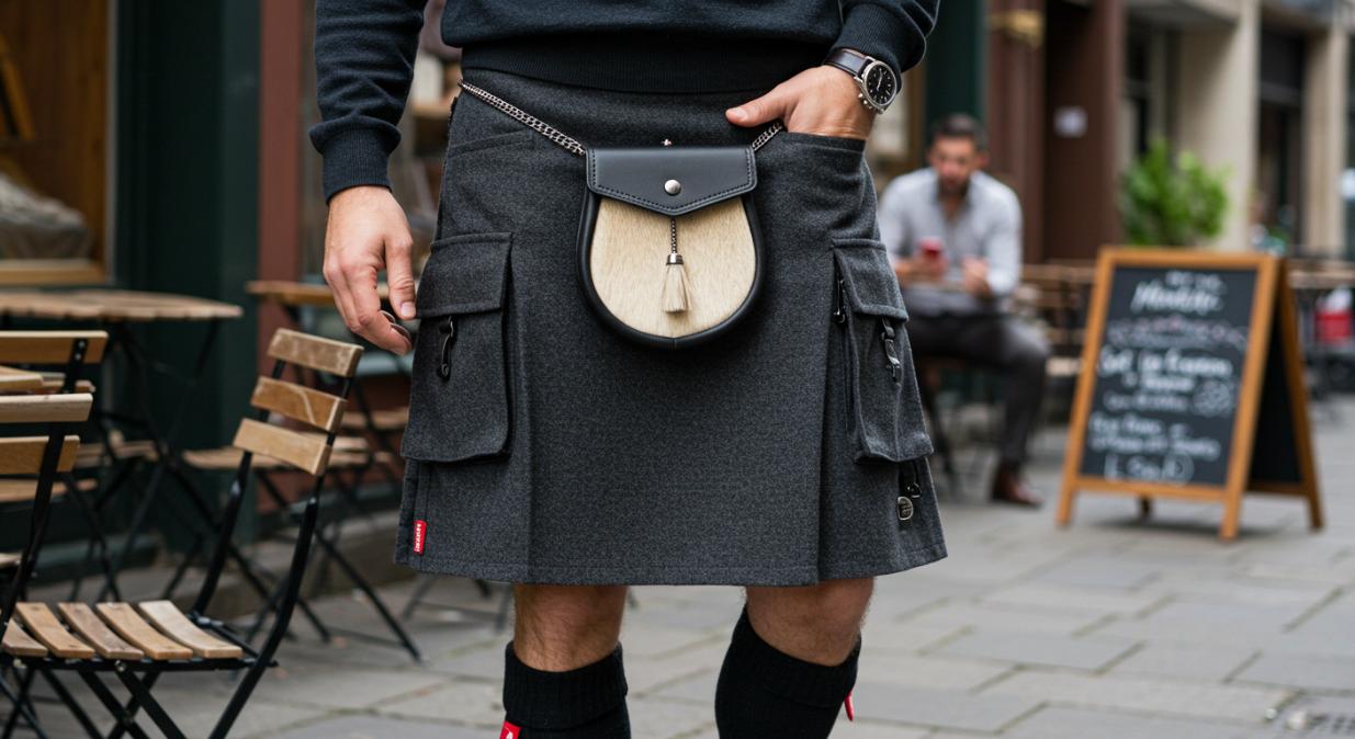 Wool Utility Kilt: A Modern Twist on the Traditional Scottish Kilt