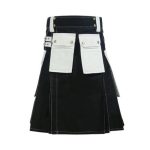 Black & White Work Carhartt Utility Kilt
