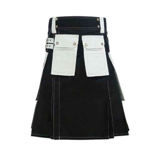 Black & White Work Carhartt Utility Kilt