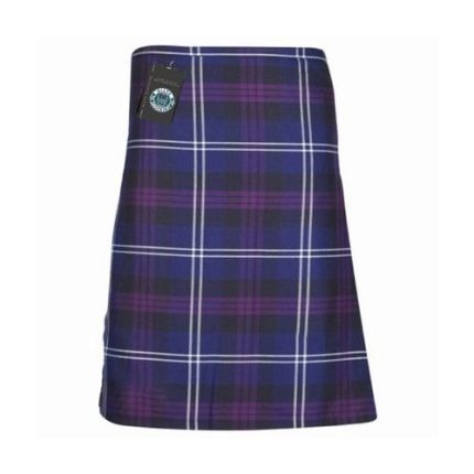 Men Scottish Heritage Purple Color 8 Yard Tartan kilt