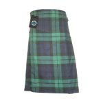 Scottish Black Watch Sports Style 8 Yard Tartan Kilt