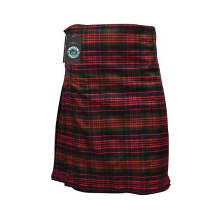Men Scottish Modern Clan MacDonald 8 Yard Tartan Kilt