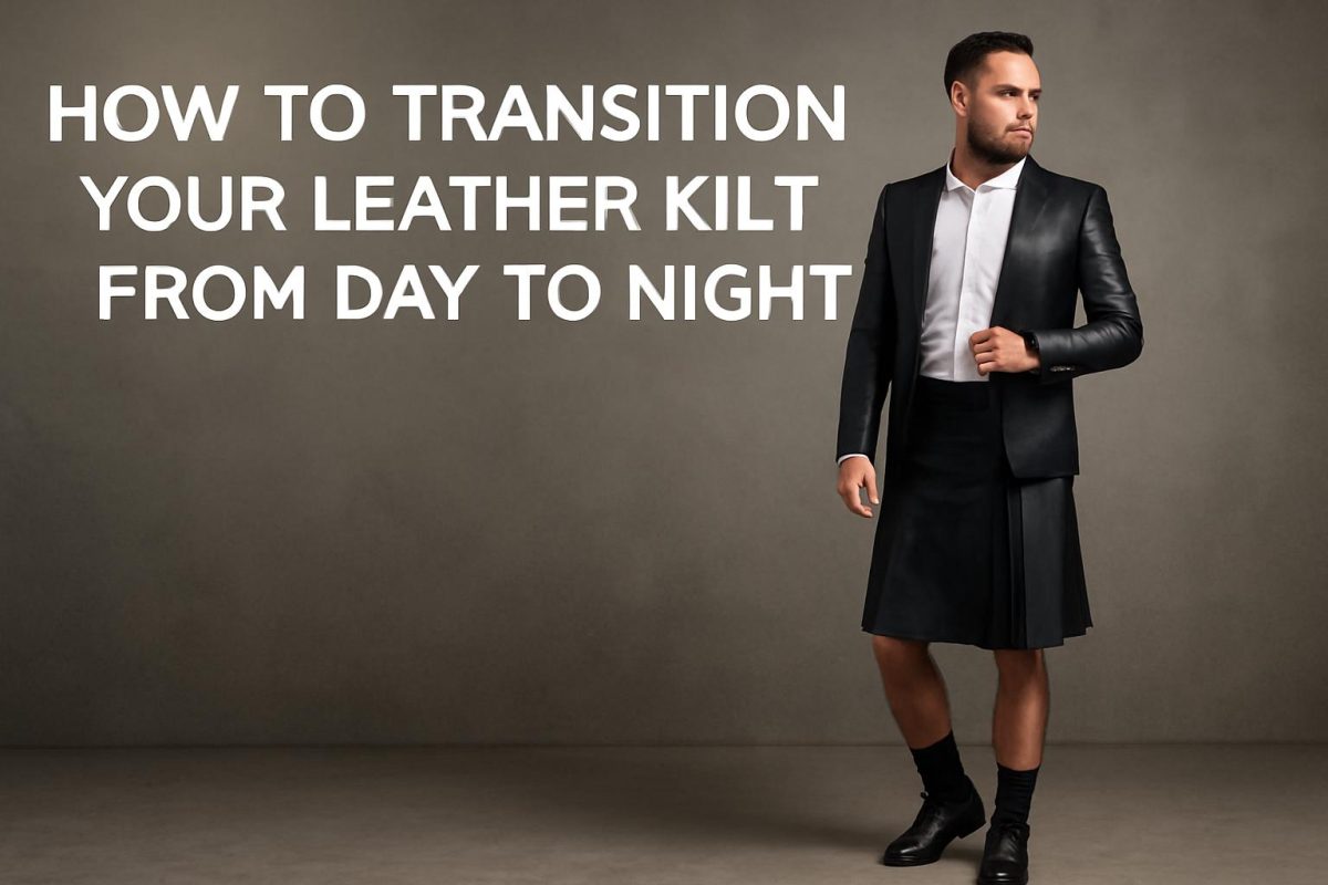 How to Transition Your Leather Kilt from Day to Night