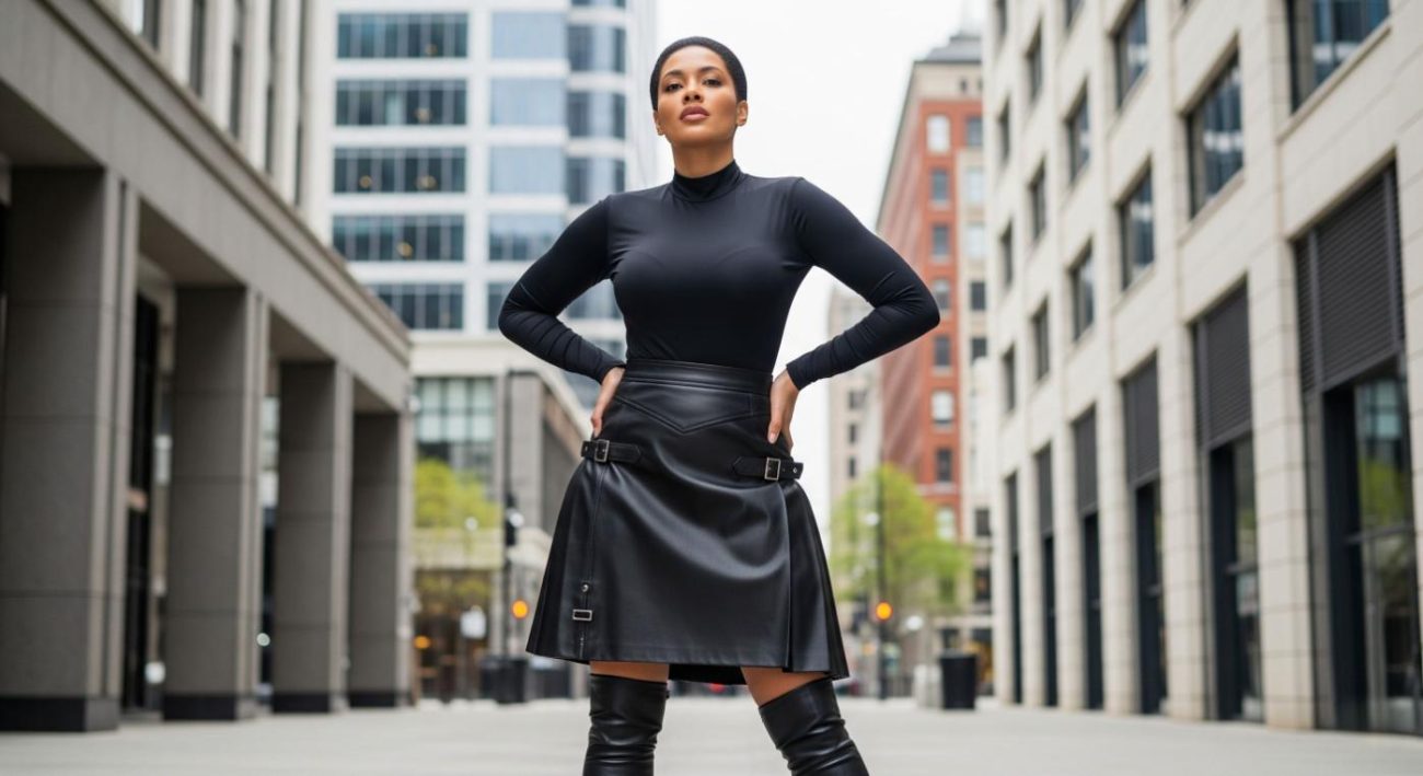 Does Wearing Leather Kilts Boost Women's Confidence?