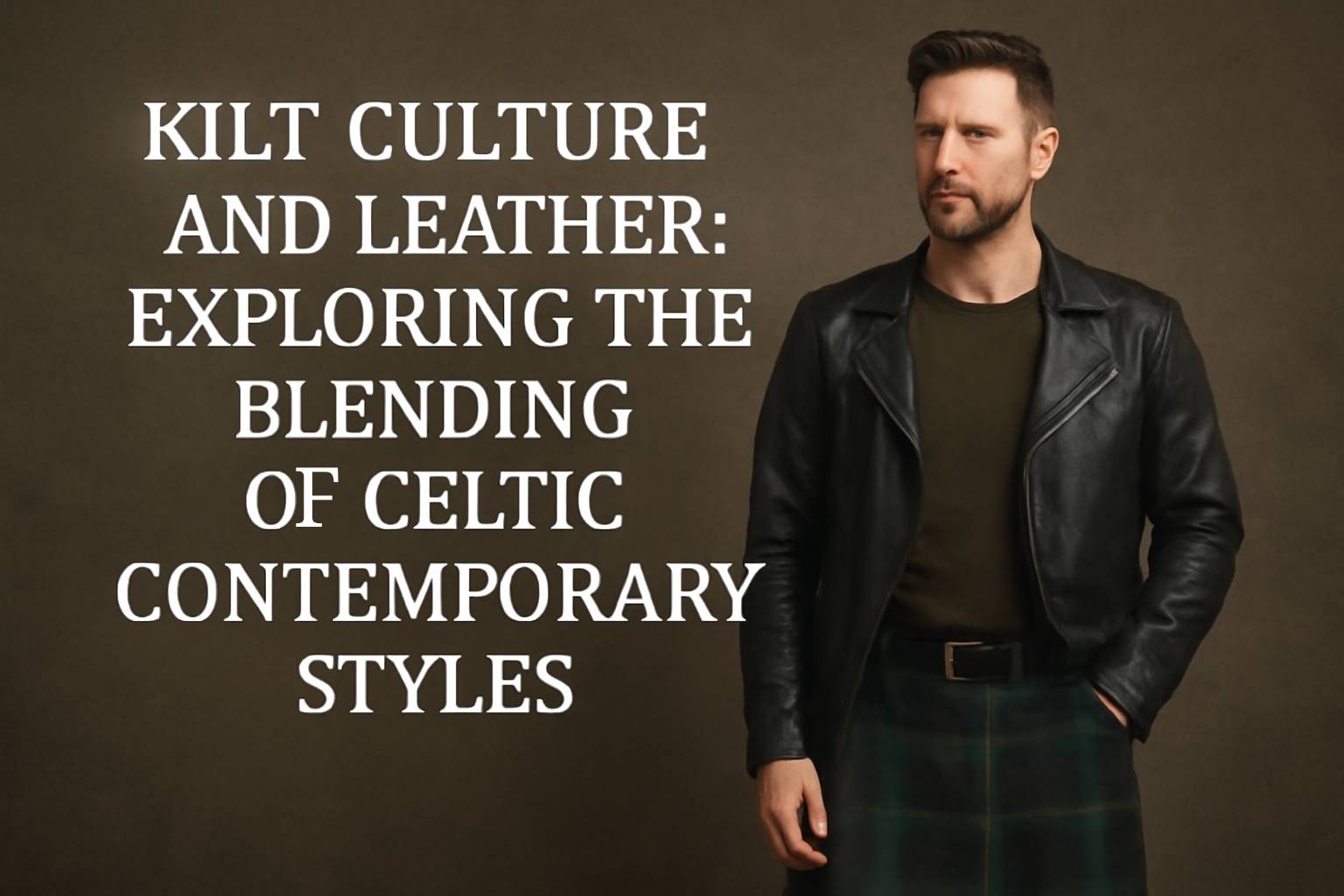 Kilt Culture and Leather: Exploring the Blending of Celtic and Contemporary Styles
